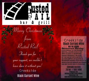 rusted rail label red done